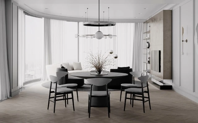 Стильная квартира с мебелью в ЖК Victory Park Residences