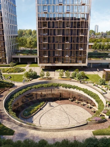 Вид на улицу Виктори Парк Резиденсез