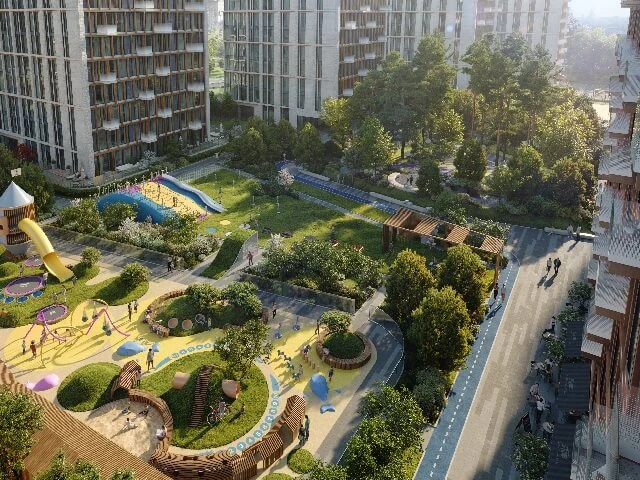 Детская зона ЖК Victory Park Residences