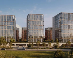 Двор ЖК Victory Park Residences